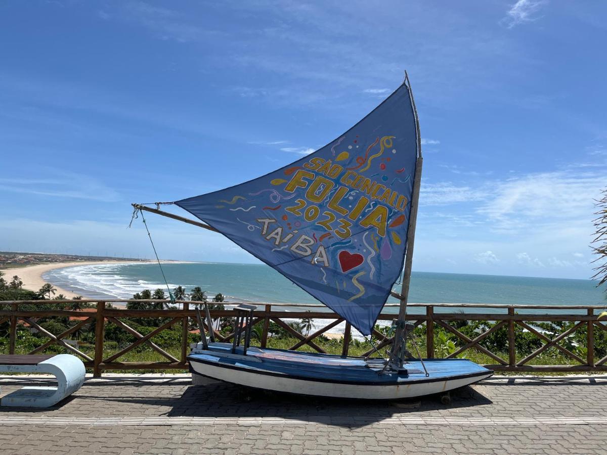 Flat Praia Da Taiba - Com Vista Mar Экстерьер фото